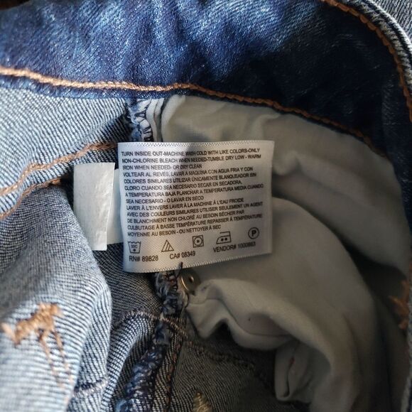 William Rast Perfect Skinny Embroidered Stretchy Denim 5-Pocket Styling Jeans - Picture 7 of 7